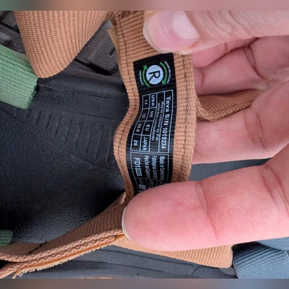 TEVA HURRICANE XLT MEN'S US 11 MULTICOLOR COTOPAXI - Picture 4 of 5